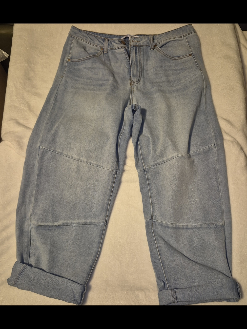Celebrity Pink Light Blue Boyfriend Jeans